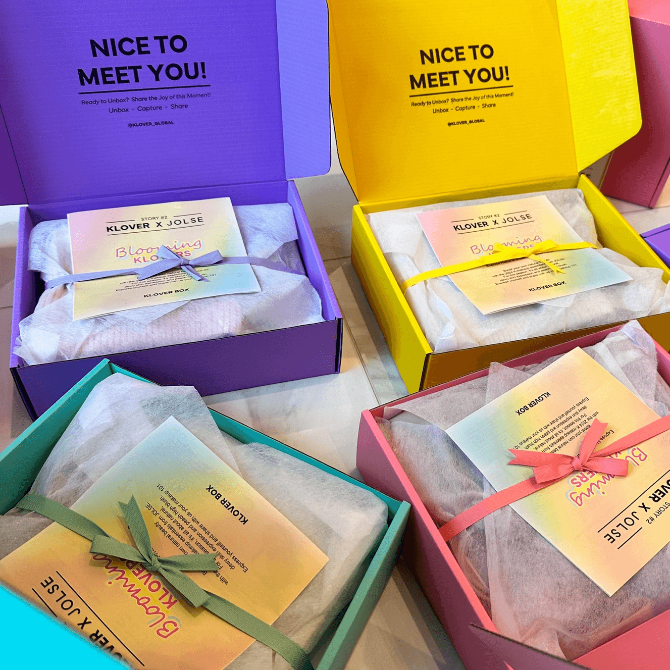 KLOVER BOX 패키징